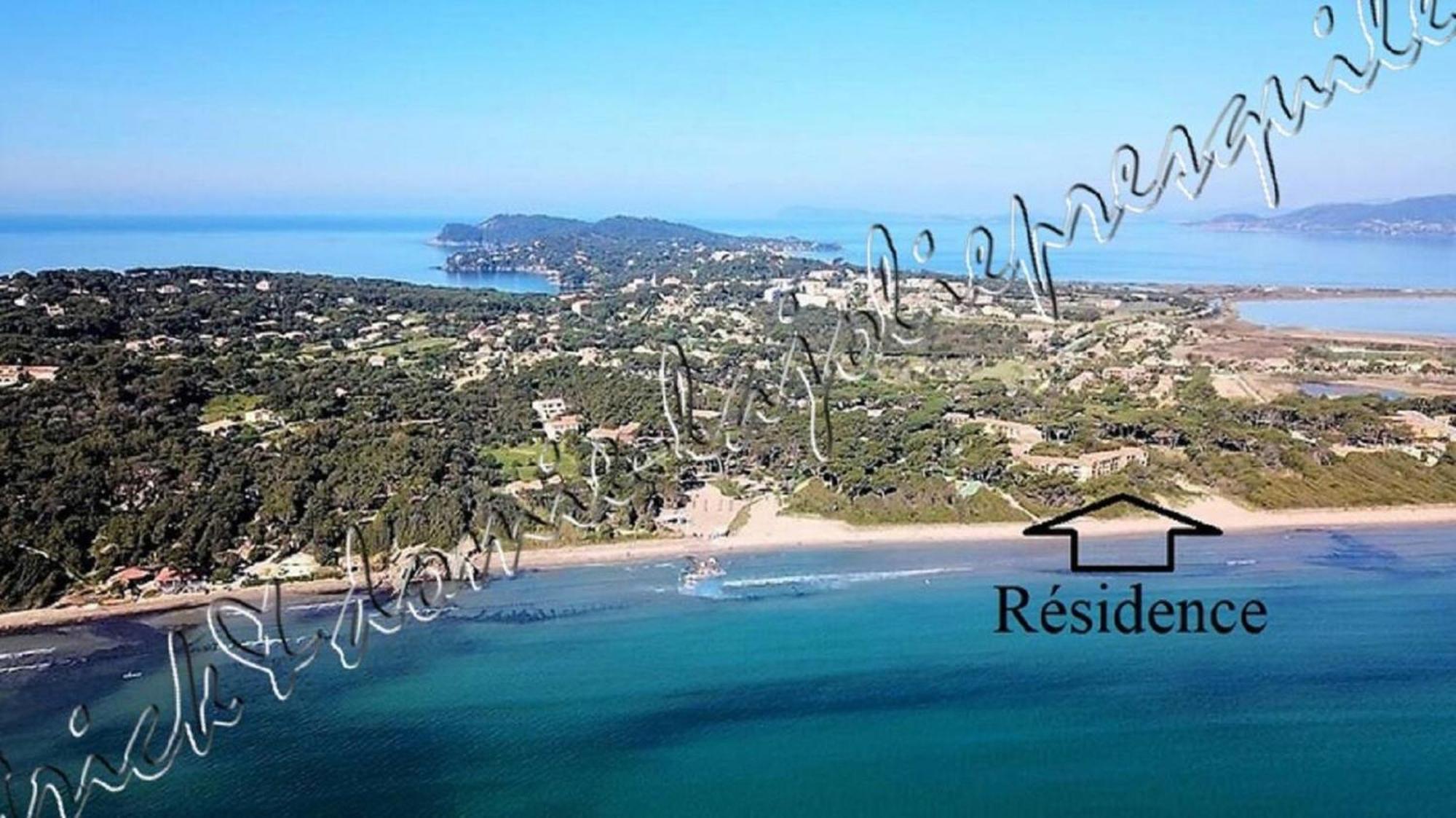 Magnifique Parc De La Presqu'Ile Avec Piscine Et Plage Face A Porquerolles ! Hyères Eksteriør billede