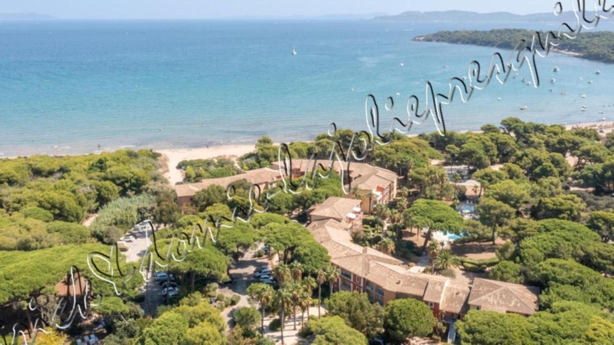 Magnifique Parc De La Presqu'Ile Avec Piscine Et Plage Face A Porquerolles ! Hyères Eksteriør billede