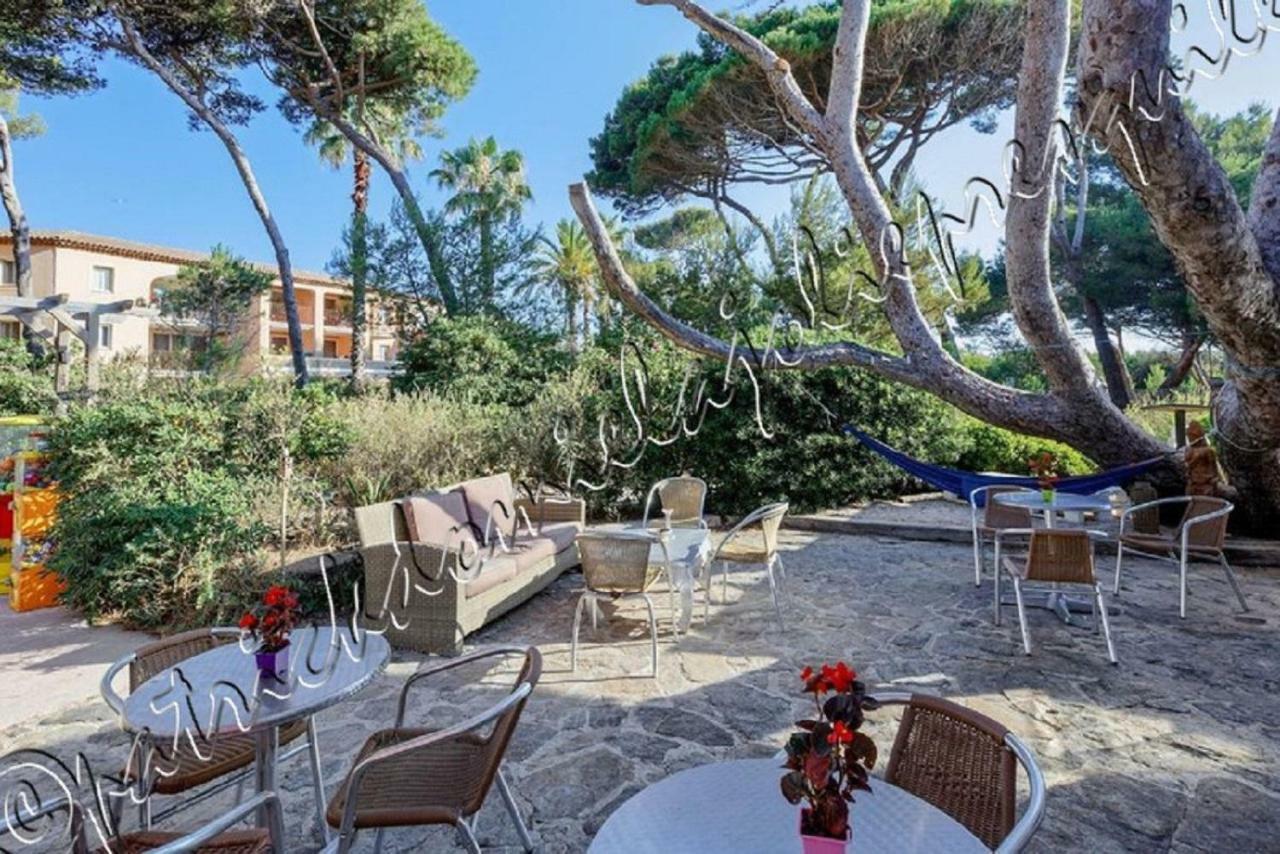 Magnifique Parc De La Presqu'Ile Avec Piscine Et Plage Face A Porquerolles ! Hyères Eksteriør billede